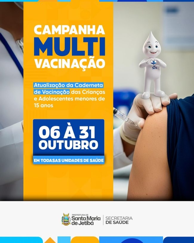 Dia de cuidar da saúde das nossas crianças e adolescentes!